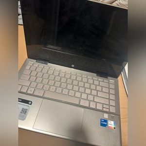 HP laptop pavilion . TURNS INTO A TABLET. comes with charger and case